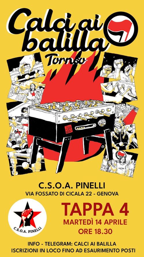 Calci ai Balilla - tappa 4