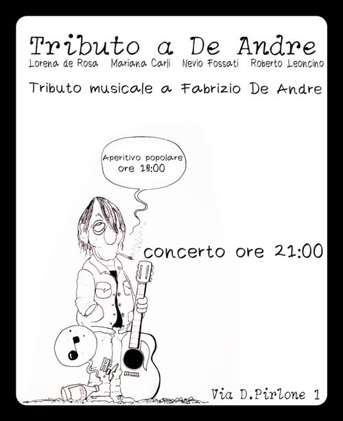 Tributo a Fabrizio de Andrè