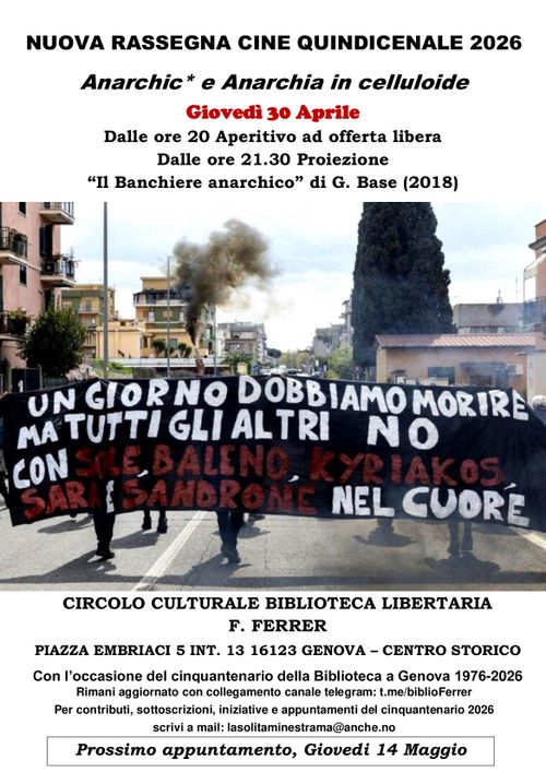 Nuova Rassegna Cine quindicinale 2026