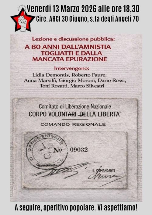 Lezione e discussione pubblica