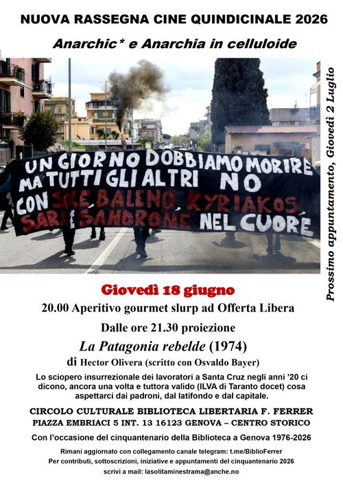 Nuova Rassegna Cine quindicinale 2026