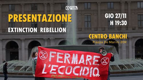 Presentazione EXTINCTION REBELLION