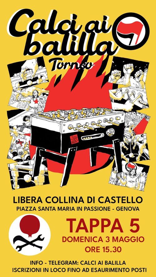 Calci ai Balilla - tappa 5