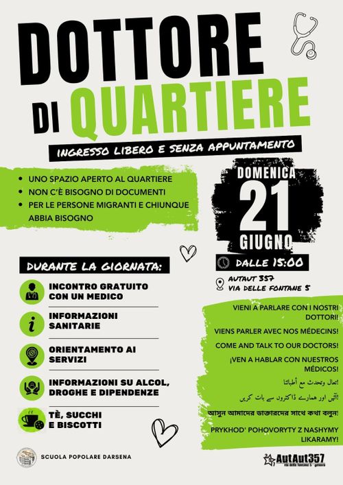 🩺 La salute non è un privilegio. È un diritto — di tutte e tutti