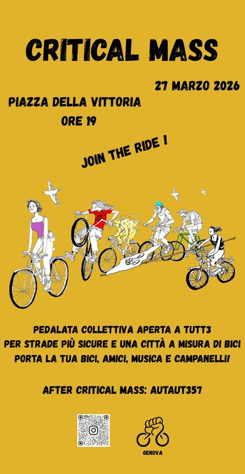 Socialità post Critical Mass 