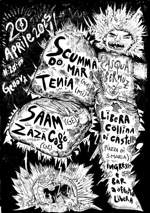 Pasqua punk con il collettivo Sbermuz